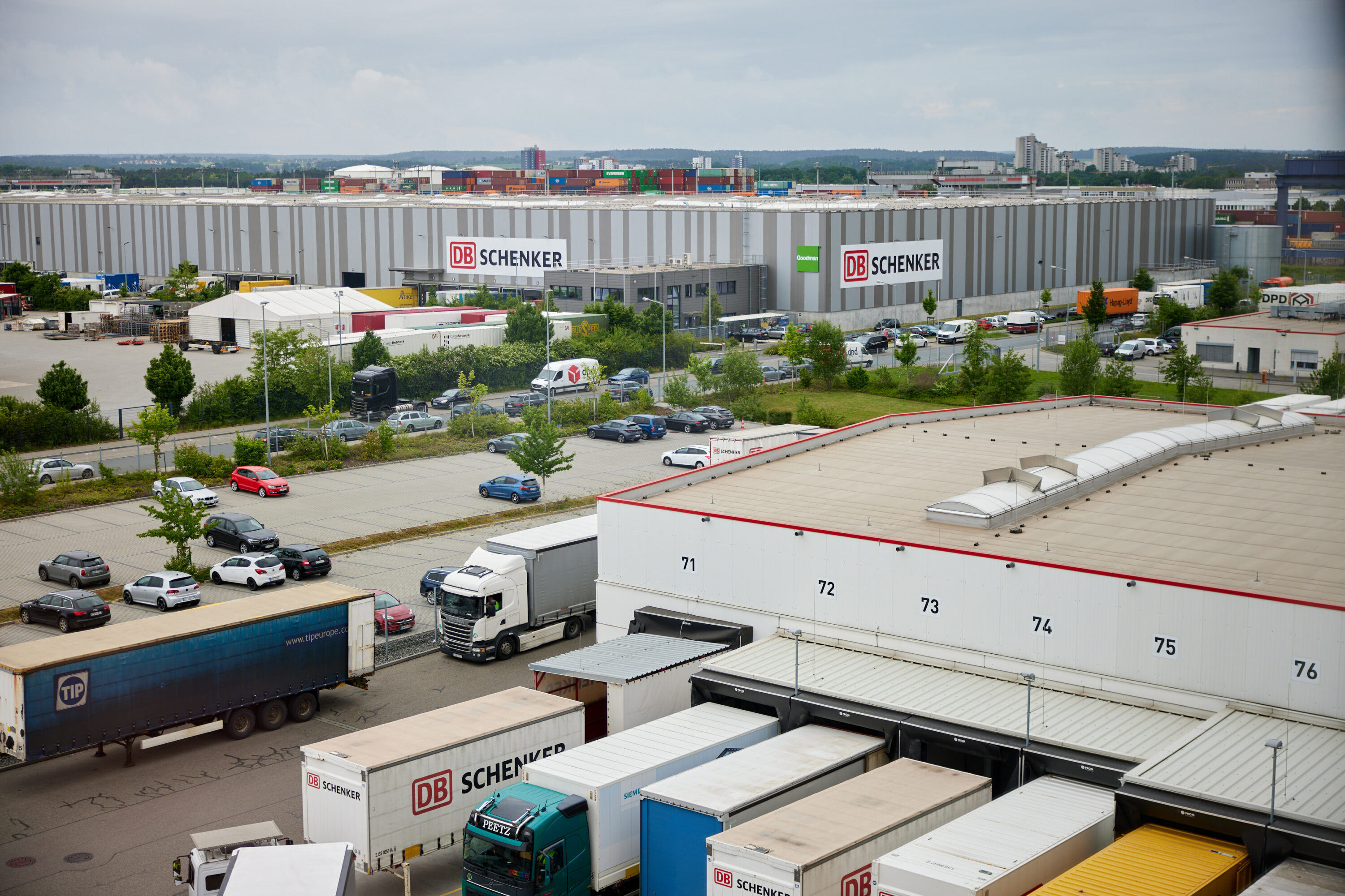 Niko Vollmer für DB Schenker im HUB Nürnberg