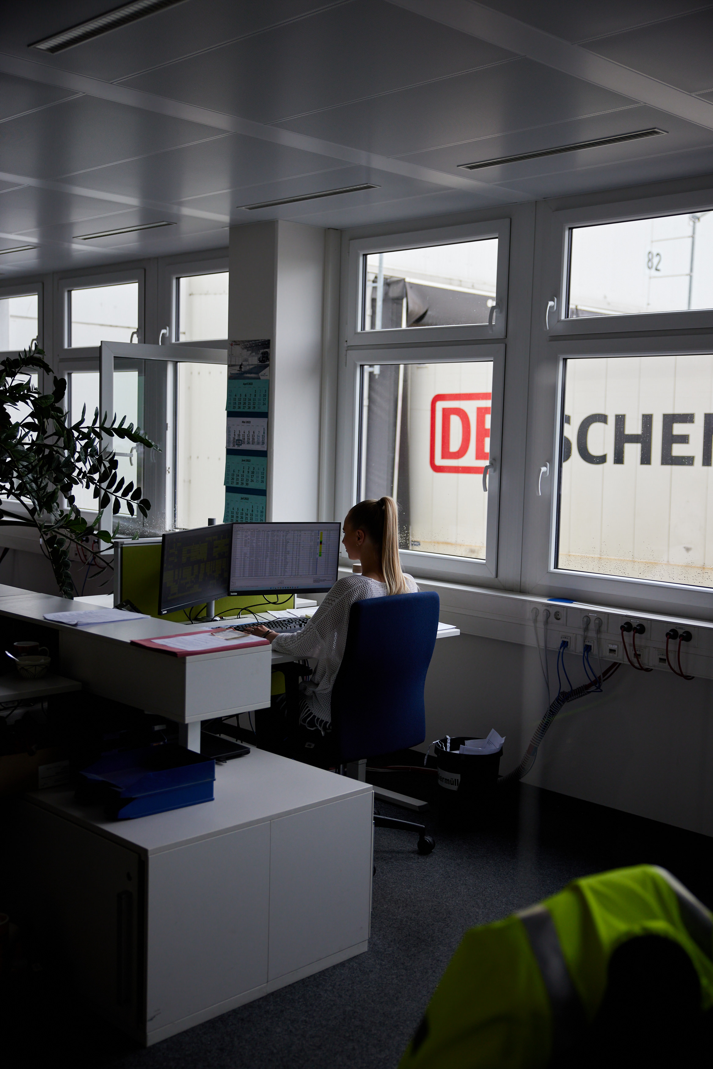 Niko Vollmer für DB Schenker im HUB Nürnberg