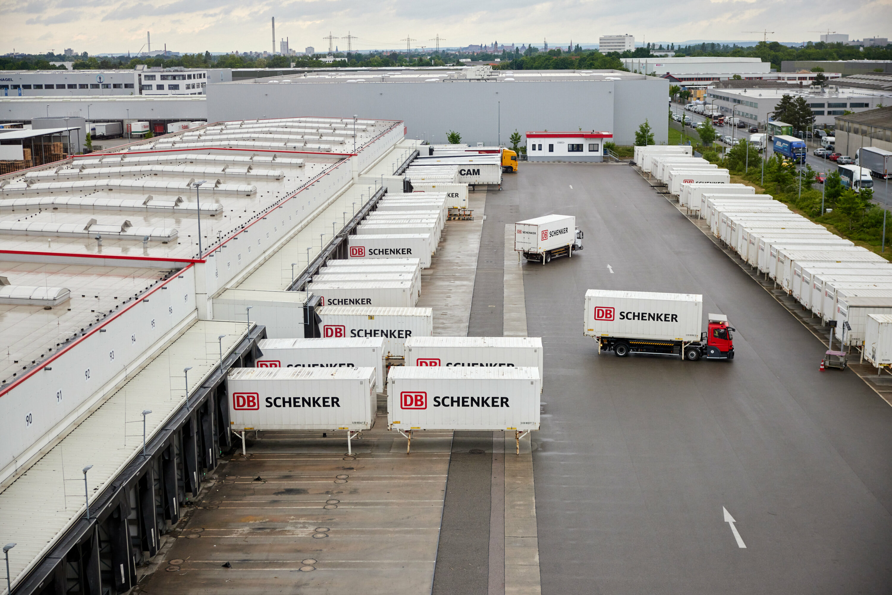 Niko Vollmer für DB Schenker im HUB Nürnberg