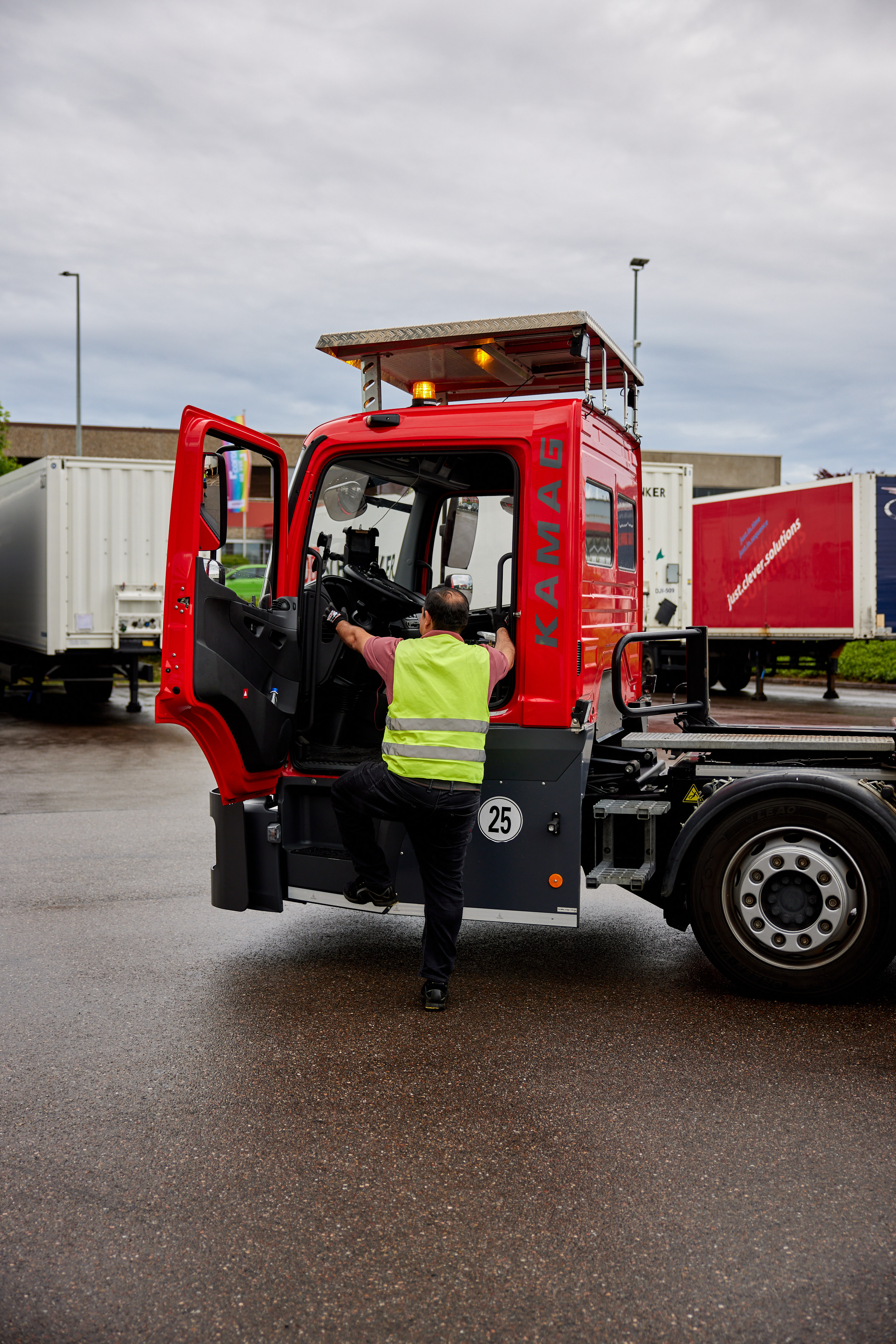 Niko Vollmer für DB Schenker im HUB Nürnberg