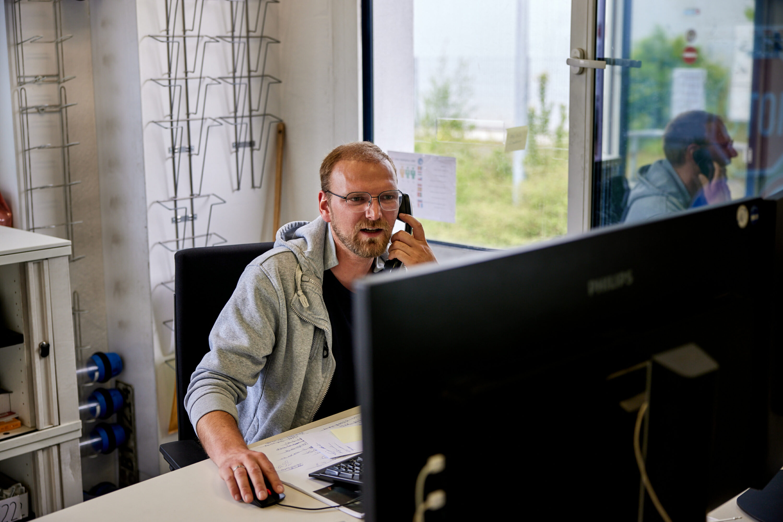 Niko Vollmer für DB Schenker im HUB Nürnberg