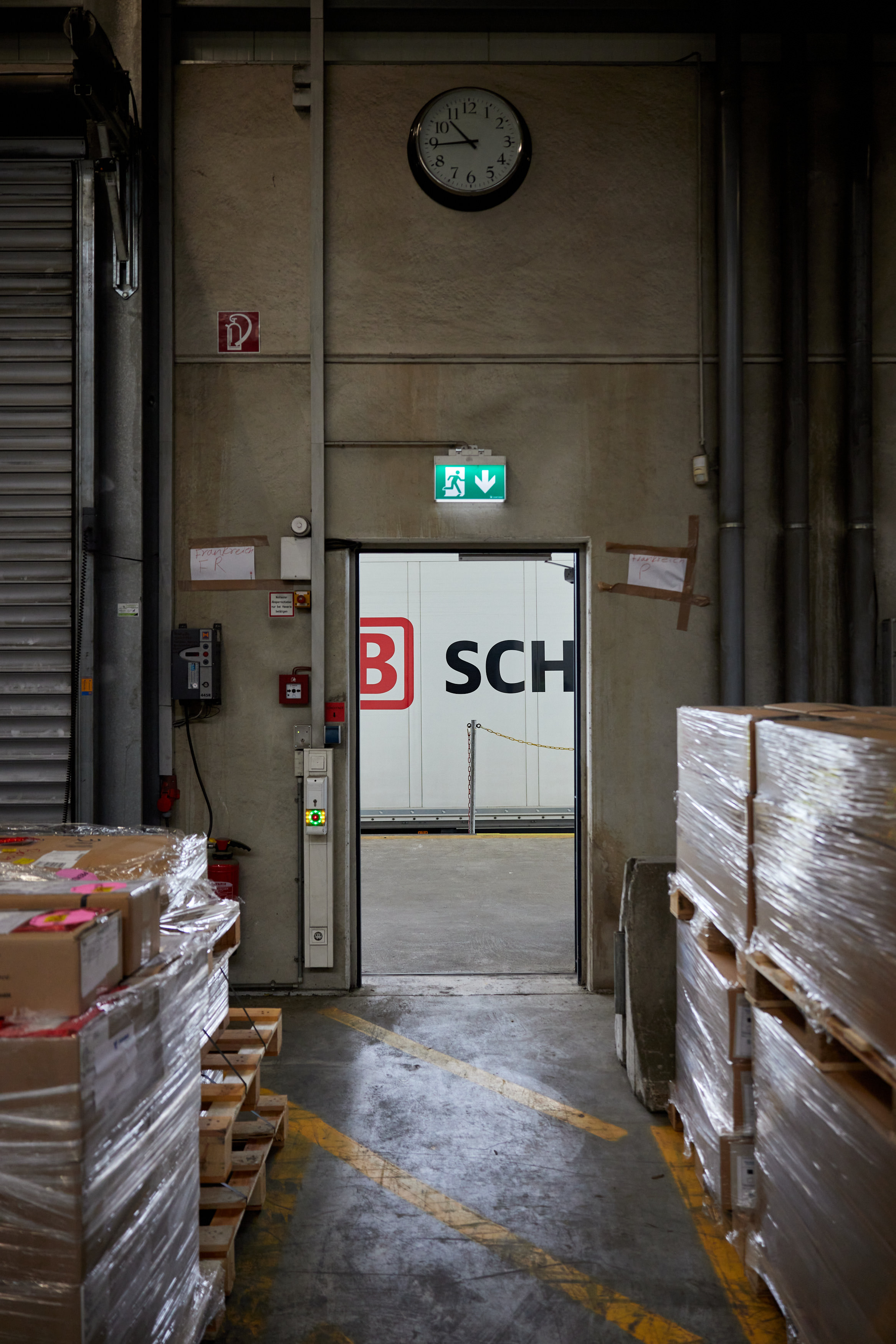 Niko Vollmer für DB Schenker im HUB Nürnberg